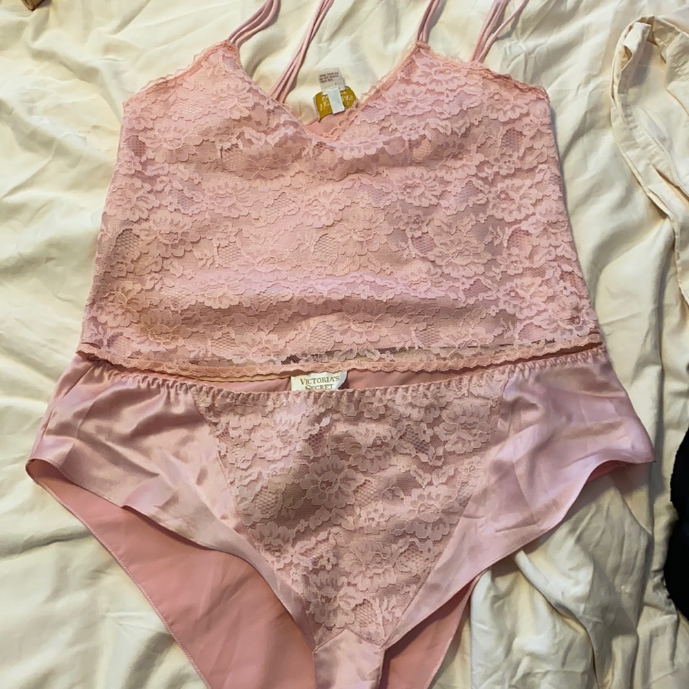 Pink sleep wear
